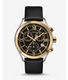 Express Mens Timex Black Gold Miami Chronograph Watch
