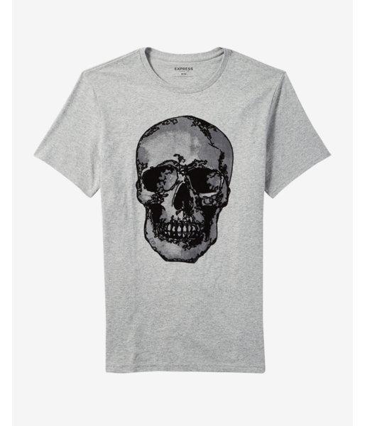 Express Mens Skull Graphic Tee