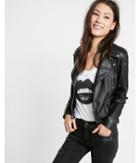 Express Womens Express One Eleven Lips Graphic Tee