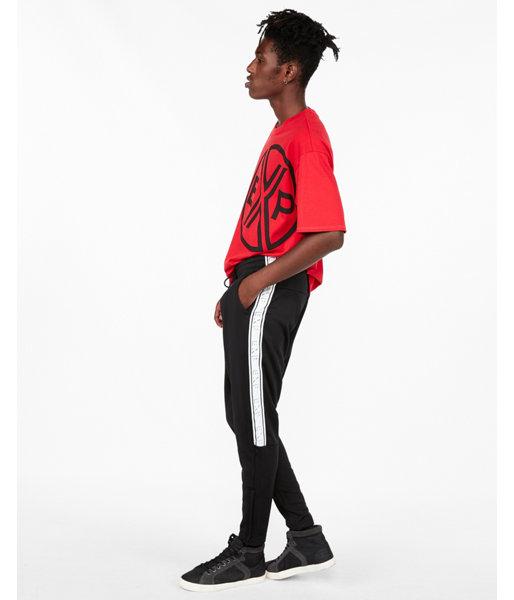 Express Mens Tape Graphic Jogger Pant
