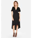 Express Womens Deep V-neck Surplice Wrap Front