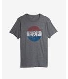 Express Mens Exp Circle Logo Crew Neck Graphic Tee