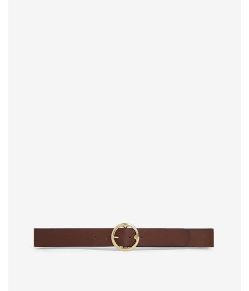 Express Womens Casual Circle Buckle Belt
