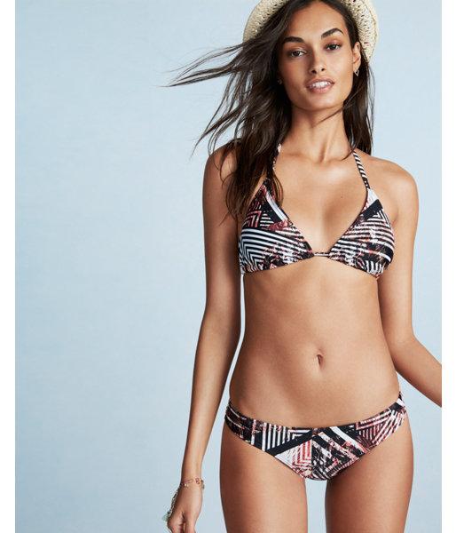 Express Printed Adjustable Triangle Bikini Top