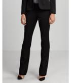 Express Womens Petite Low Rise Barely Boot Editor Pant