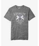 Express Loyalty Lions Crew Neck Graphic Tee