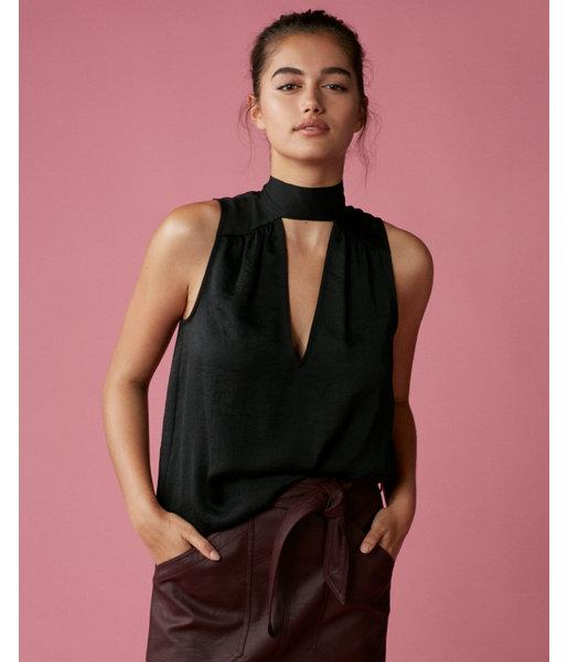Express Womens Tie Neck Choker Tank