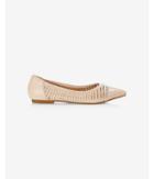 Express Womens Woven Pointed Toe Flat