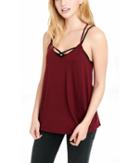 Express Women's Camis Brick Red Express One Eleven Racerback Cami