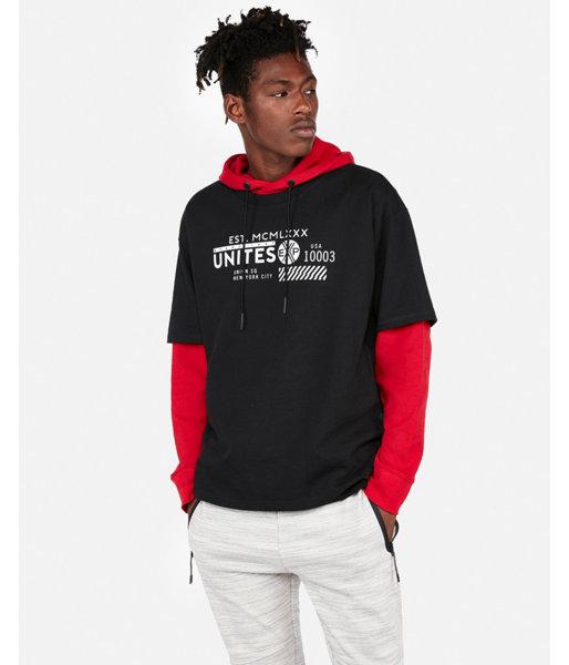 Express Mens Oversized Heavy Weight Graphic Tee