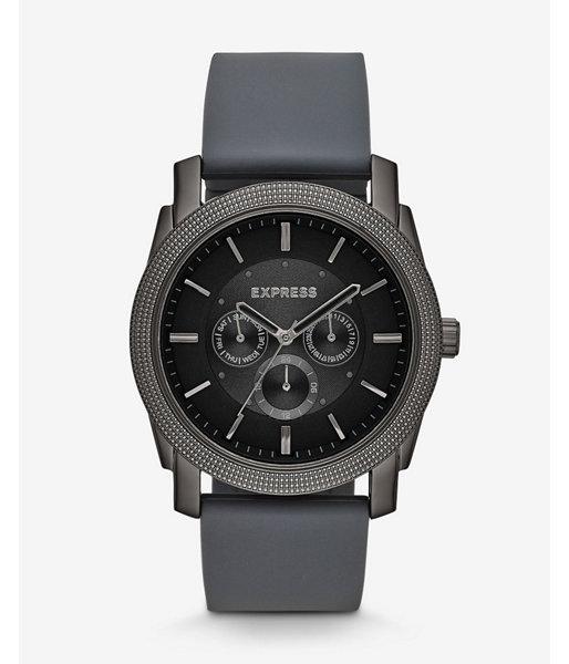 Express Rivington Multi-function Watch - Gray