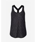 Express Womens Black Burnout Exp Core Y-back Tank