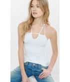 Express Women's Camis Express One Eleven Triangle Front Cami