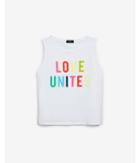 Express Womens Love Unites Rainbow Graphic Easy Tank