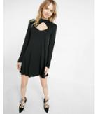 Express Womens Cut-out Trapeze Dress
