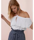Express Womens Cut-out Halter Top