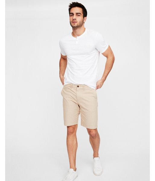 Express Mens Slim 9 Inch Stretch Garment Dyed