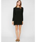 Express Womens Long Sleeve Fit And Flare
