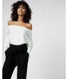 Express Cut-out Sleeve Off The Shoulder Blouse