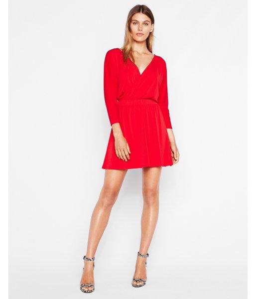 Express Womens Surplice Dolman Dress