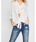 Express Tie-front Button Down