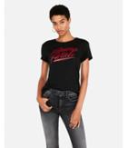 Express Womens Femme Fatale Easy Crew Neck Tee