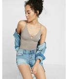 Express Womens Eco-friendly Low-rise Relaxed Cutoff