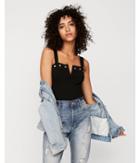 Express Womens Express One Eleven V-wire Grommet Top