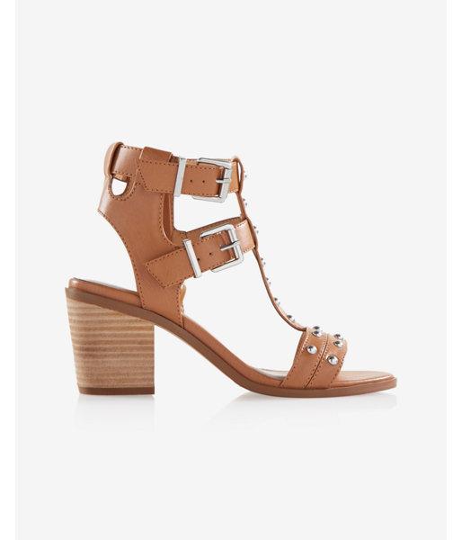 Express Womens Low Block Heel