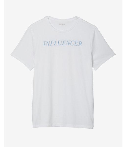 Express Influencer Crew Neck Graphic Tee