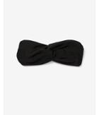 Express Womens Natasha Black Knot Headwrap