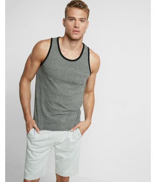 Express Mens Jersey Scoop Neck Tank