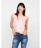 Express Womens The Only Hell My Mama Ever Raised Graphic Tank