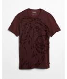Express Mens Lion Raised Graphic Tee