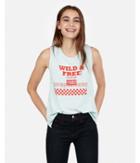 Express Womens Express One Eleven Wild & Free Graphic Tank