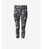Express Womens Abstract Zigzag Exp Core Compression Crop