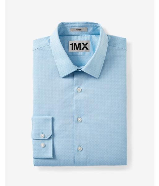 Express Fitted Dobby Dress