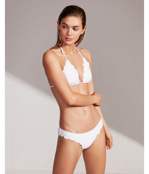 Express Womens Scalloped Bikini Bottoms