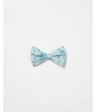 Express Mens Floral Print Liberty Fabric Cotton Bow Tie