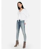 Express Womens Drop Shoulder Tie Front