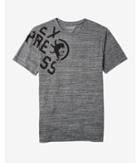 Express Diagonal Cropped Graphic Tee