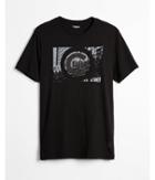 Express Mens Black Chicago Cubs Graphic Tee