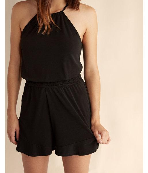 Express Womens Smocked Waist Romper