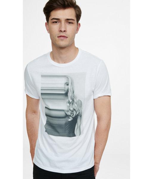Express Men's Tees Stretch Beauty Graphic T-shirt