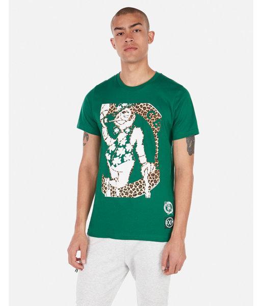 Express Mens Boston Celtics Nba Crew Neck Graphic Tee