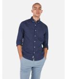 Express Mens Slim Geometric Soft Wash Button-down