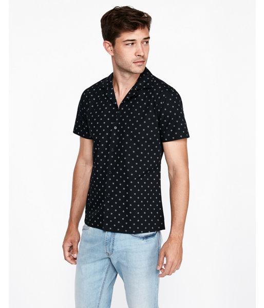 Express Mens Classic Geo Print Short