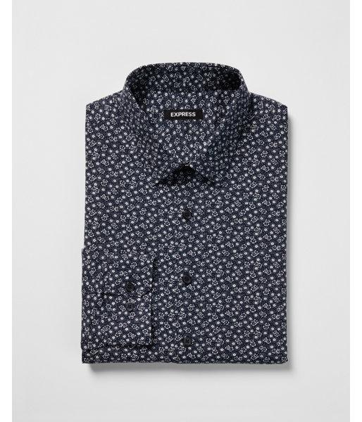 Express Mens Classic Floral Dress