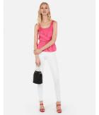 Express Womens Satin Square Neck Tie Front Cami
