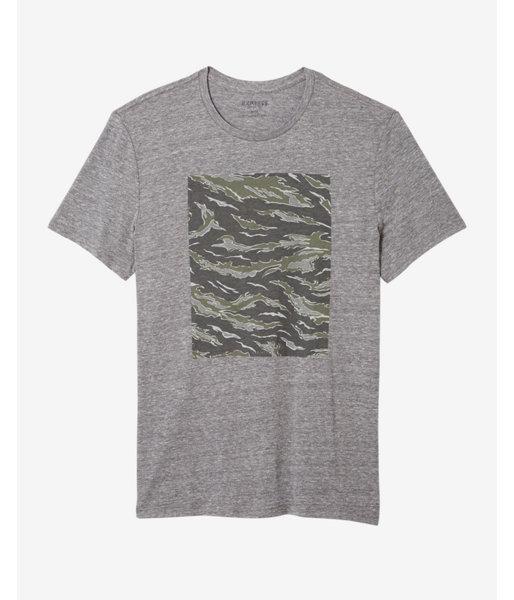 Express Camo Graphic Tee